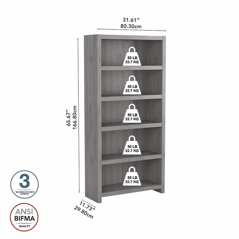Echo 5 Shelf Bookcase by Bush Business Furniture