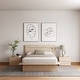 preview thumbnail 20 of 34, Malibu 4-Piece Bedroom Set with Bed, Headboard, and 2 Nightstands