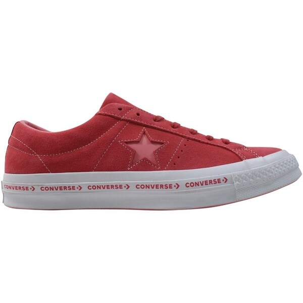 converse one star red pink