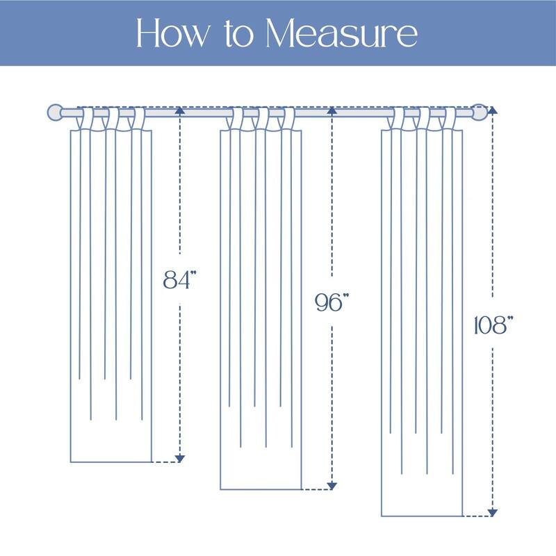 Outdoor Cabana Solid UV Protected Privacy Tab Top Panel