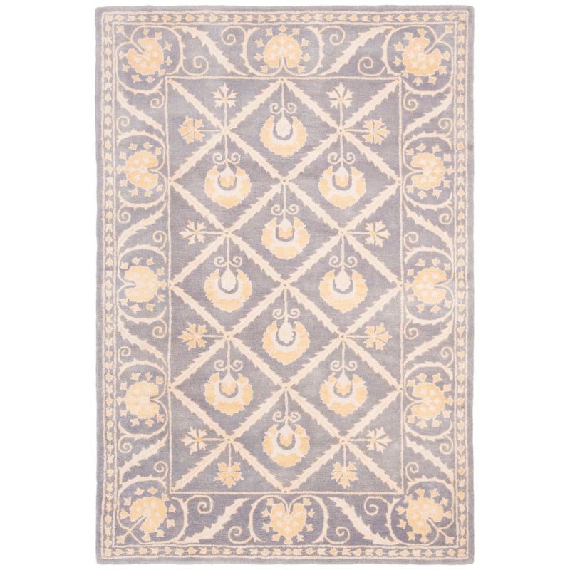 SAFAVIEH Handmade Bella Berit Modern Floral Wool Rug