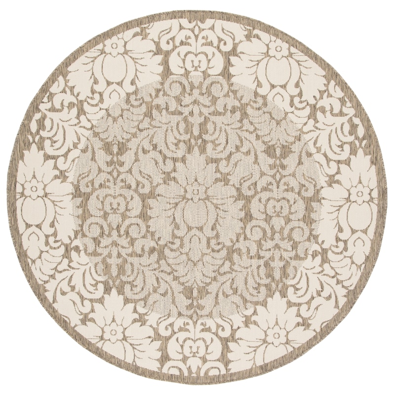SAFAVIEH Courtyard Peggie Indoor/ Outdoor Patio Backyard Rug