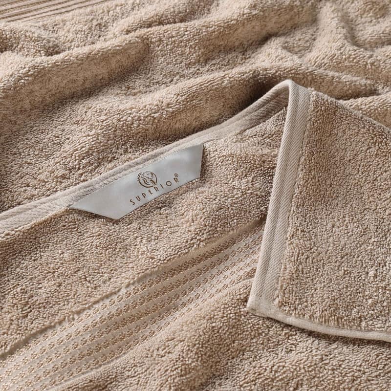 Superior Heritage Egyptian Cotton Absorbent Face Towel Set of 10