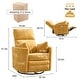 preview thumbnail 36 of 68, HOMYKA Power Rocker Swivel Recliner with USB and Type-C Ports