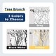 preview thumbnail 5 of 15, Porch & Den Pagosa Tree Branch Lined Window Valance