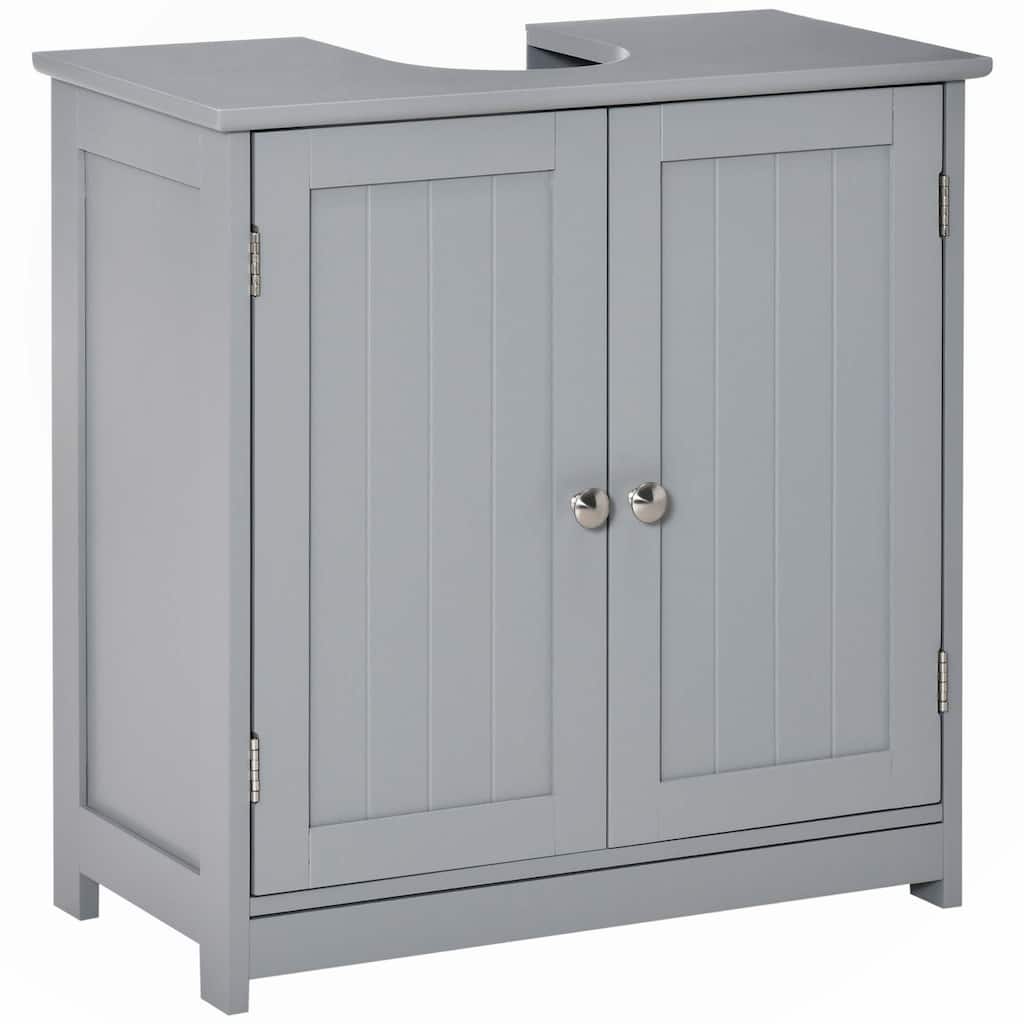 Under Sink Bathroom Cabinet with Adjustable Internal Shelf