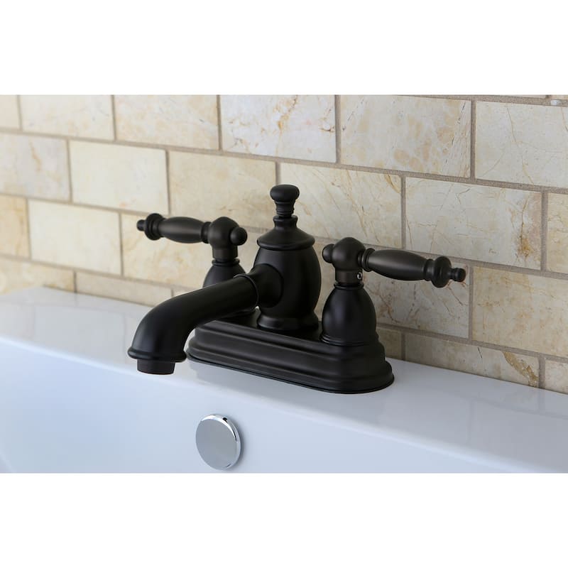 Kingston Brass Templeton 1.2 GPM Centerset Bathroom Faucet with Pop-Up