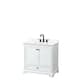 Option White, Black Trim, Giotto Quartz Top