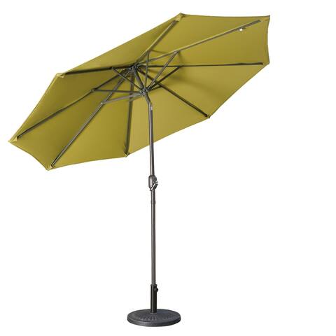 Clihome 9 ft Diameter Outdoor Patio Umbrella Without Base