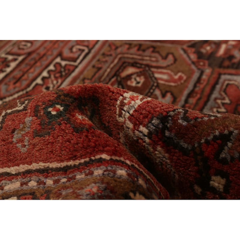 ECARPETGALLERY Hand-knotted Sarabi Red Wool Rug - 7'3 x 10'9