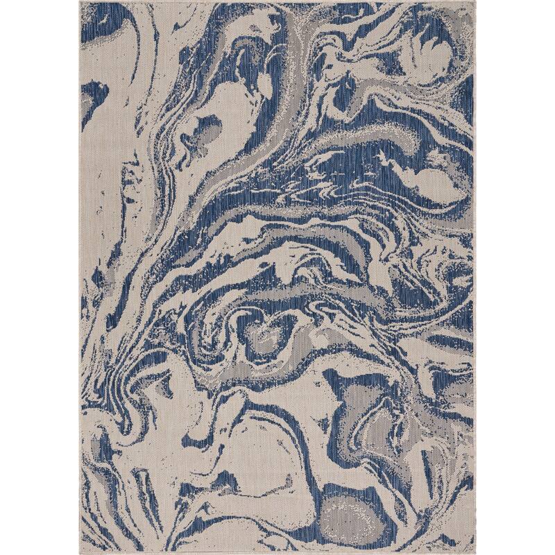 Sevita Abstract Oasis Indoor Outdoor Rug