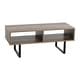 preview thumbnail 21 of 26, Household Essentials Rectangular TV Stand Coffee Table and Storage - 15.8"L x 39.4"W x 15.8"H