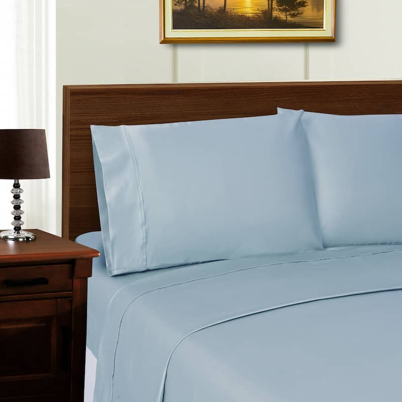 Superior Tencel and Polyester Solid Bed Sheets