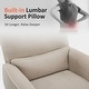 preview thumbnail 48 of 55, MCombo Power Swivel Rocker Recliner with Lumbar Support, Electric Nursery Glider Recliner Chair