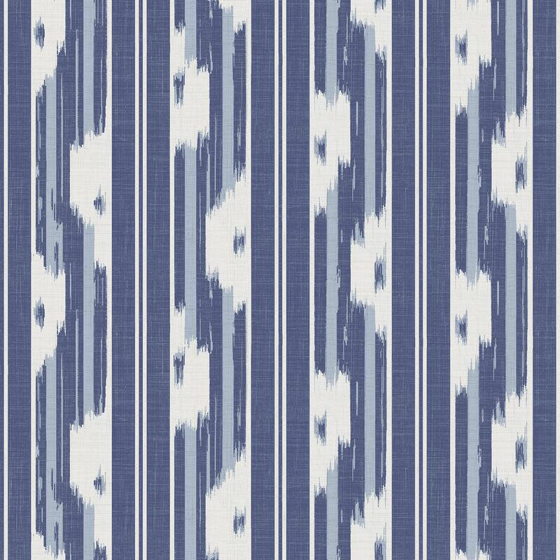 NuWallpaper Waverly Ojai Blue Peel and Stick Wallpaper - N/A