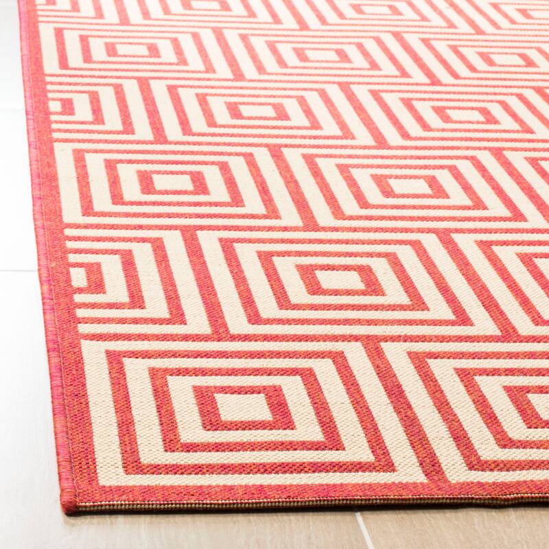 SAFAVIEH Linden Madita Indoor/ Outdoor Waterproof Patio Backyard Rug