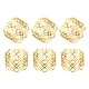 preview thumbnail 1 of 8, Napkin Rings Round Metal Hollow Napkin Holder for Dinner Table