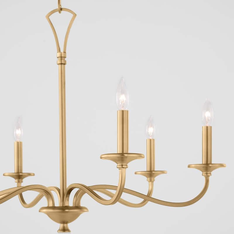 Quorum International 6021-6 Maryse 6 Light 29" Wide Taper Candle Style