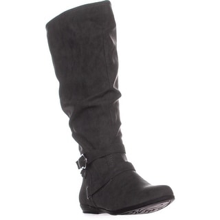 white mountain wide calf boots