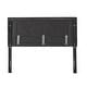 preview thumbnail 6 of 8, Hilton Adjustable Full/Queen Bonded Leather Headboard by Christopher Knight Home