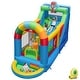 preview thumbnail 5 of 7, Inflatable Bounce House Obstacle Course with Ball Pit and Silde with 735W Blower - 14.5 ft x 6 ft x 7.5 ft (L x W x H)