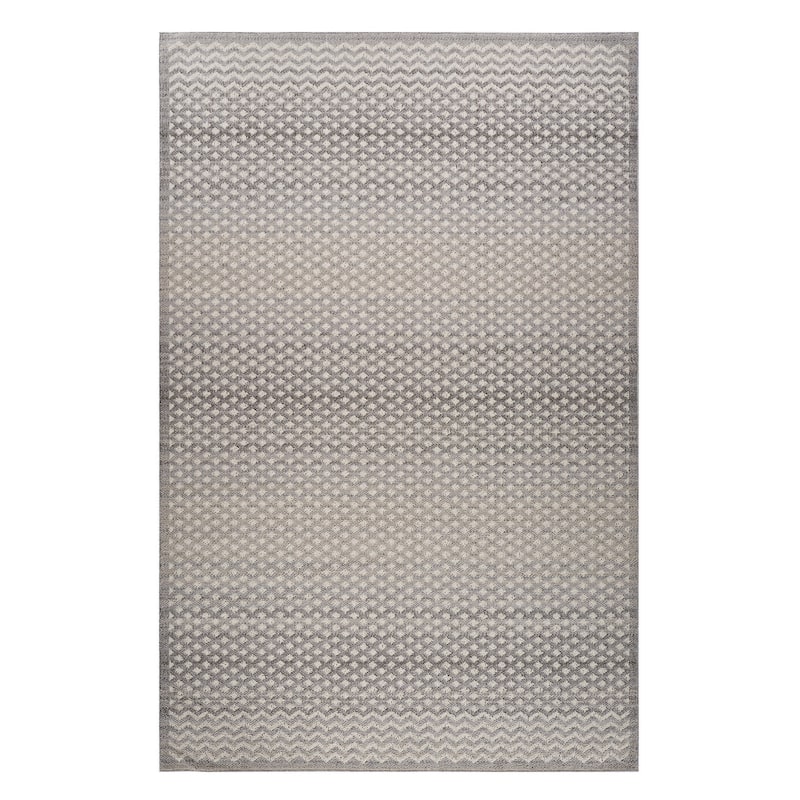 Boco Distressed Stain Resistant Woven Durable Area Rug By HomeRoots