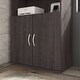preview thumbnail 30 of 46, Hybrid Half Height Door Kit by Bush Business Furniture Storm Gray
