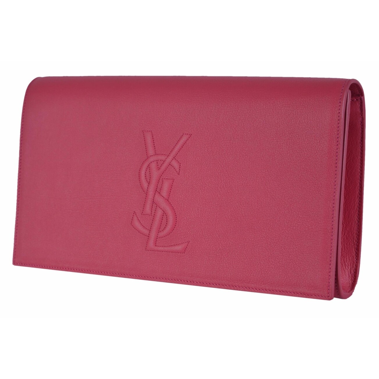 ysl pink clutch