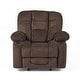 preview thumbnail 13 of 19, Christopher Knight Home Gannon Fabric Reclining Glider Club Chair
