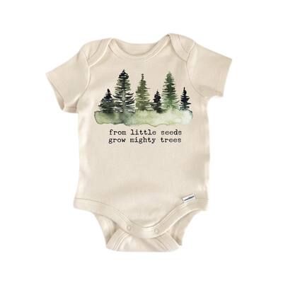Seed Trees Adventure - Baby Boy Girl Clothes Infant Bodysuit Funny Cute Newborn