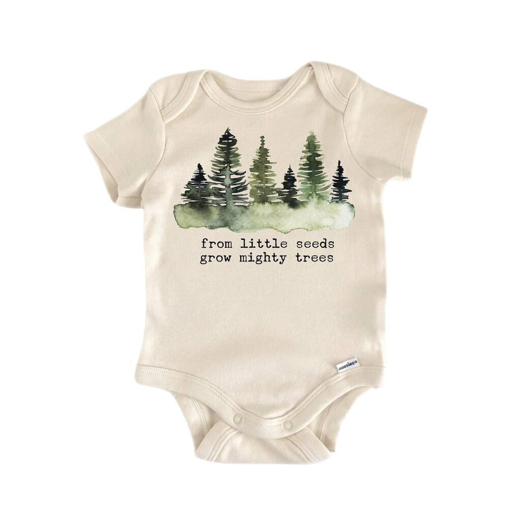 Seed Trees Adventure - Baby Boy Girl Clothes Infant Bodysuit Funny Cute Newborn