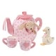 preview thumbnail 2 of 4, Lambs & Ivy Tea Party Interactive Plush Playset Toy w/ Cups, Pot, Goose & Bunny
