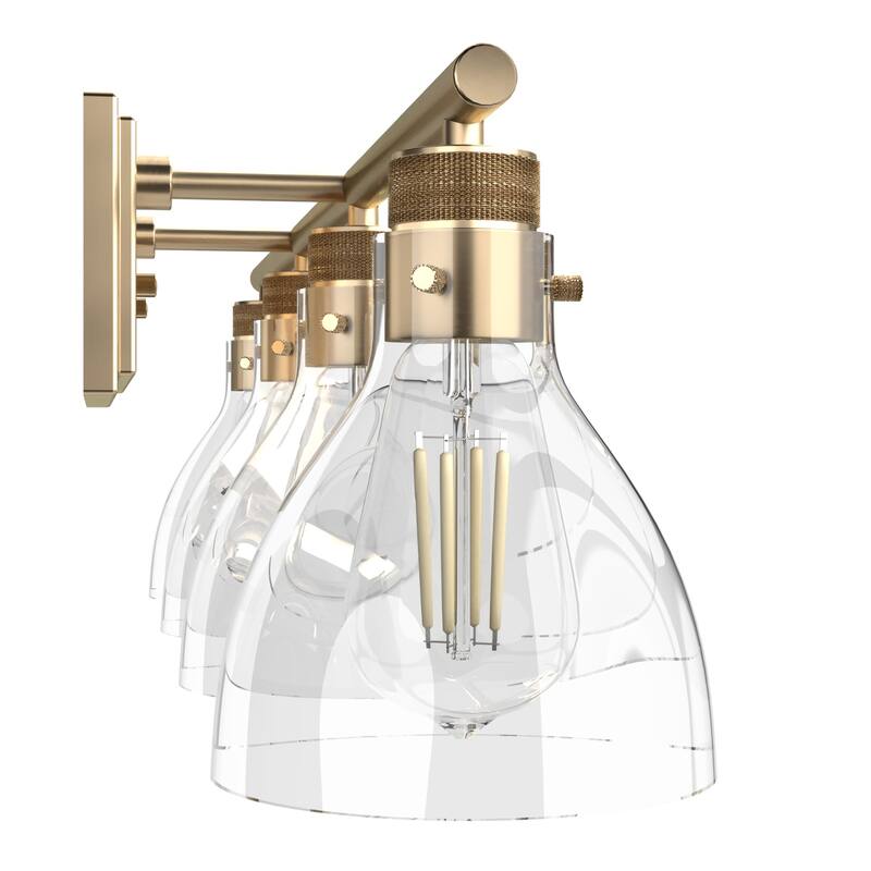 Hunter Van Nuys Bathroom Vanity Wall Light - Bathroom, Laundry - Transitional, Vintage, Farmhouse - Damp Rated!