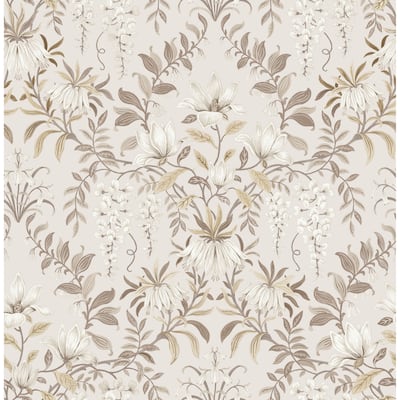 Laura Ashley Parterre Soft Natural Wallpaper