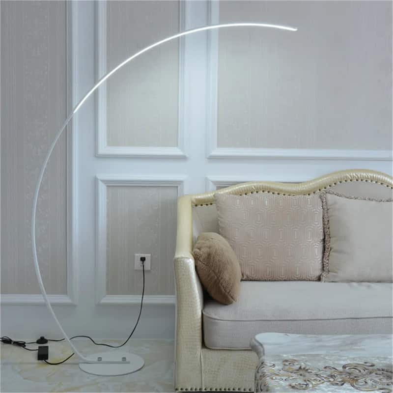 62.99 Inches Metal Arched Floor Lamp