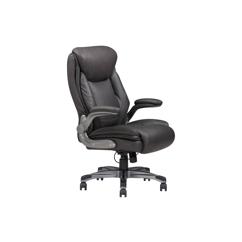 Sealy® Fitzroy PU Black Executive Office Chair Bed Bath & Beyond