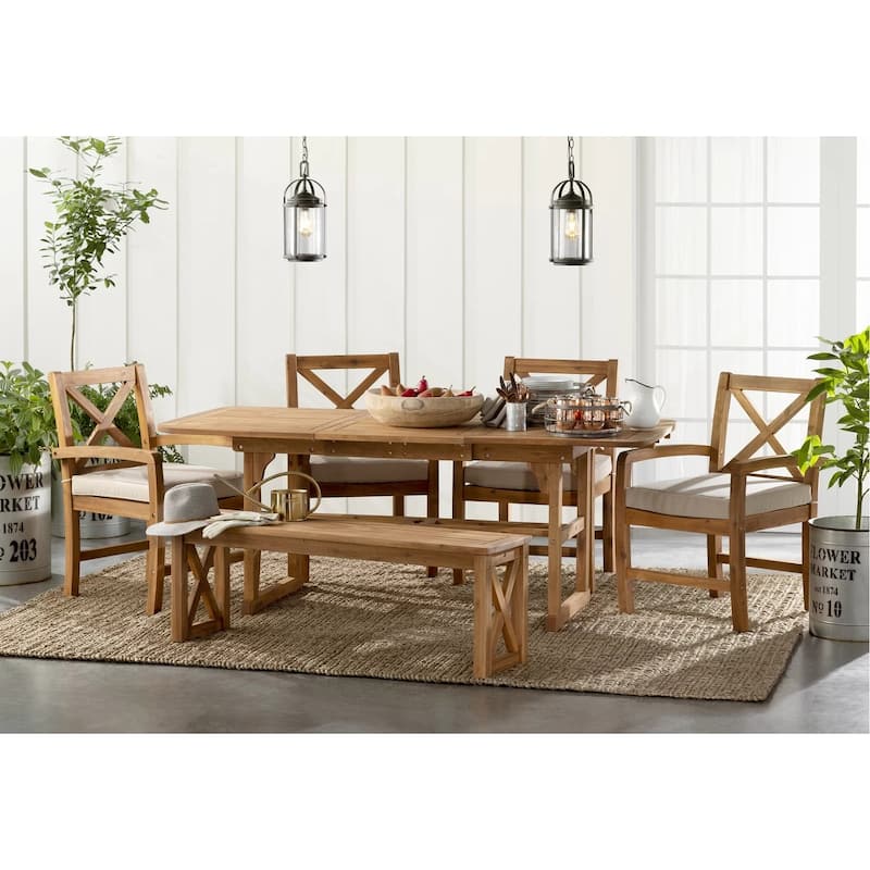 KAF Home Set of 4 Chambray Cotton Napkins, 20"x20"