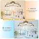 preview thumbnail 13 of 20, Bella Depot 3-Light Flush Mount Ceiling Fan with Dimmable LED Light and Remote APP Control for Children
