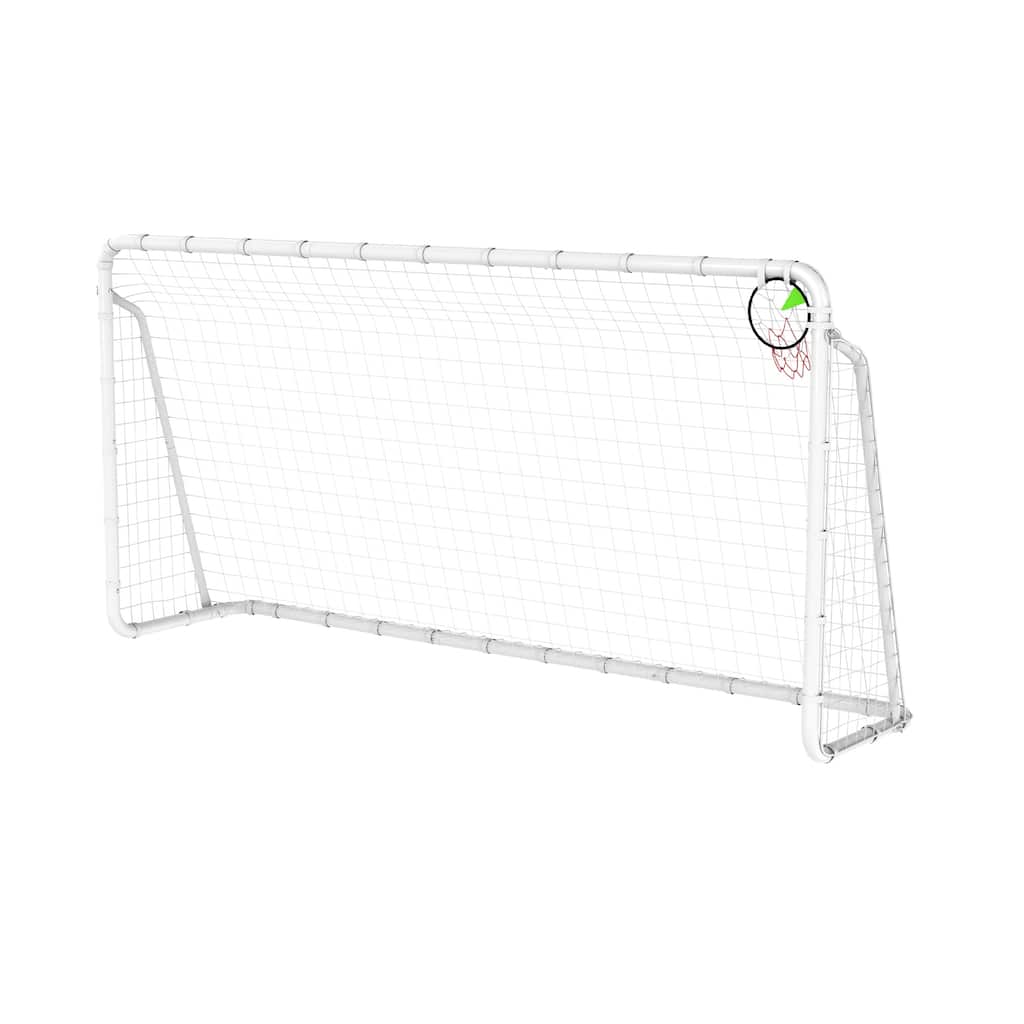 6 X 12FT Soccer Goal for Backyard Kids Portable Soccer Net with High-Strength Nets