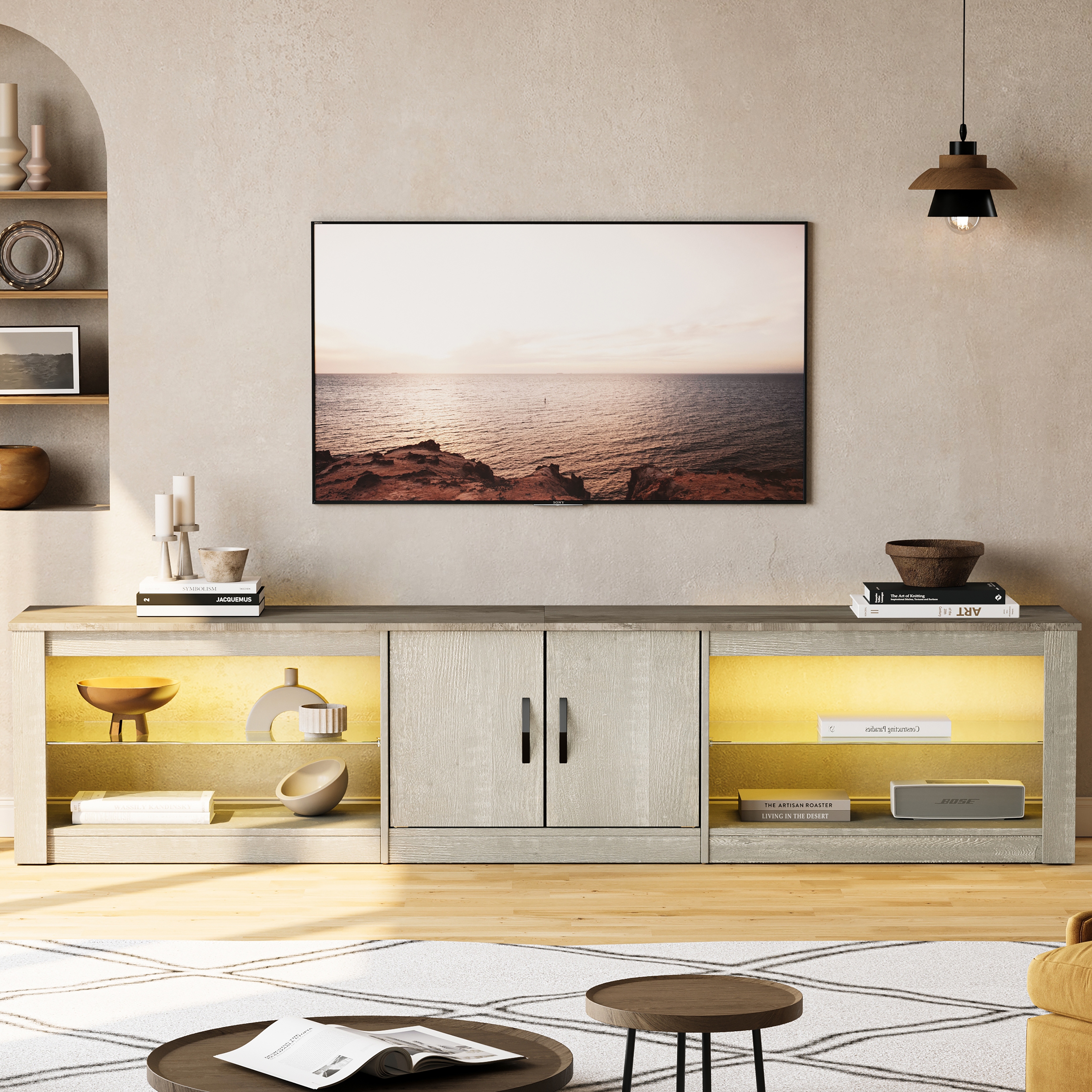 Bed bath and beyond tv stands discount