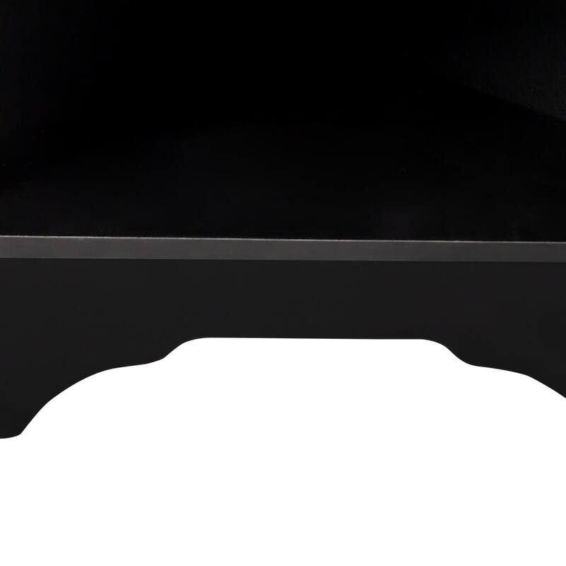 Minimalist Corner Hall Tree with Shoe Bench & 4 Hooks - Versatile Entryway Coat Rack & Adjustable Shelf Cabinet