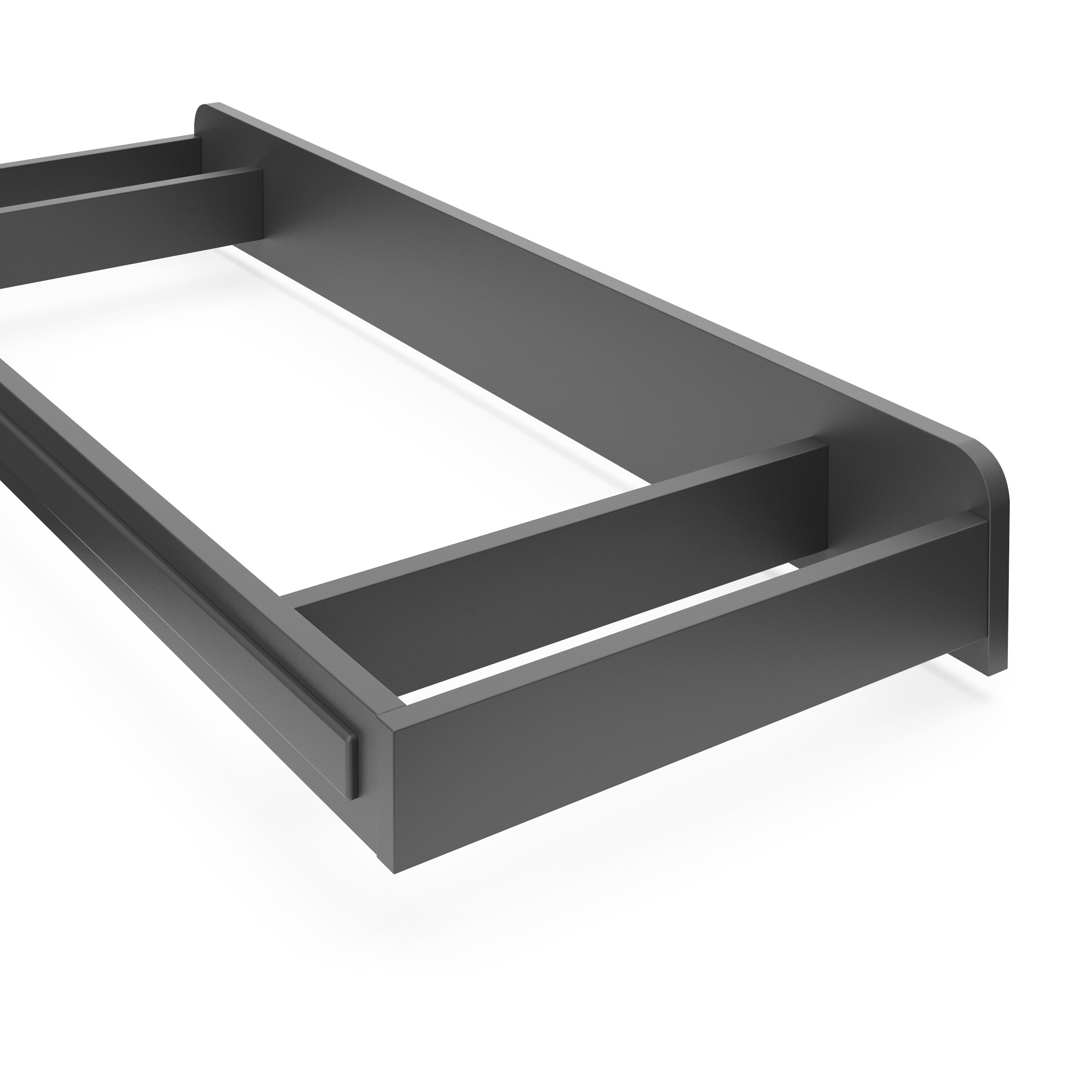 espresso changing table topper