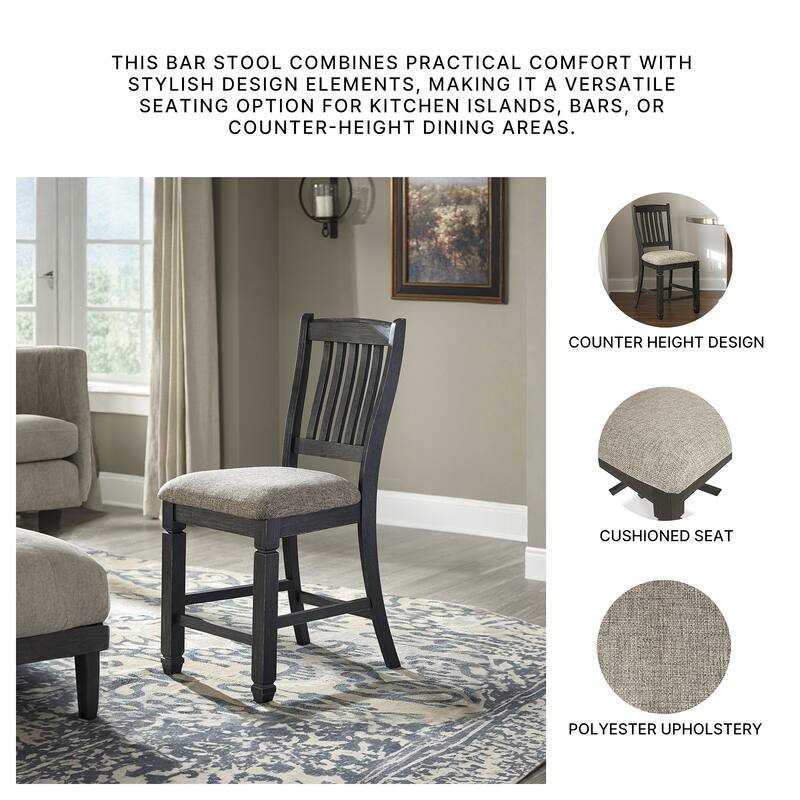 Signature Design by Ashley Tyler Creek Counter Height Bar Stool - Set of 2