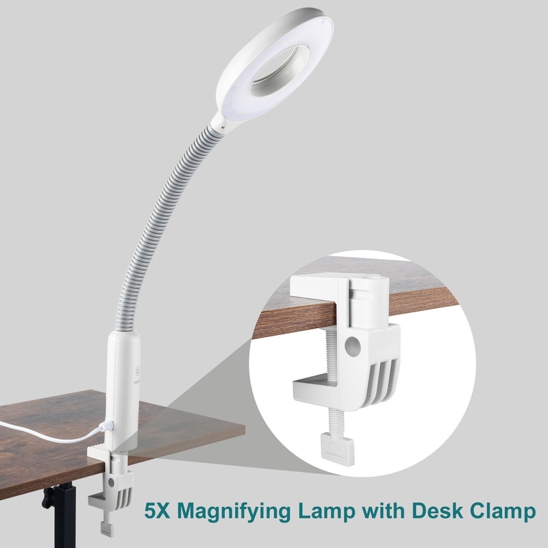 2 in 1 Touch Screen Facial Steamer with 3X Magnifying Lamp for Home Beauty Salon, Personal Skin Care Deep Cleaning - N/A
