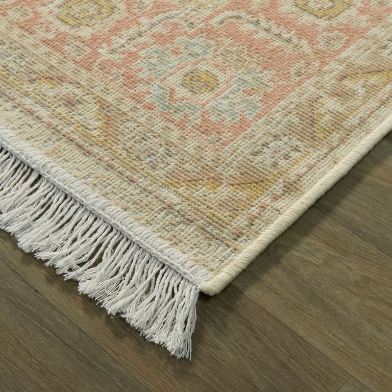 Kesgrave Traditional Medallion Recycled Area Rug