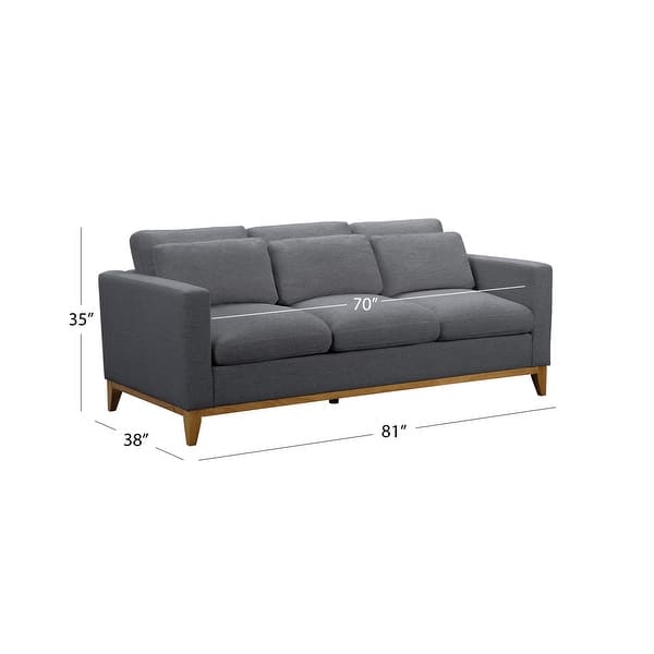 Abbyson Rosetta Modern Fabric Sofa - On Sale - Overstock - 34159405