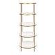 preview thumbnail 6 of 6, SAFAVIEH Tia Round 5-tier Etagere - 20" x 20" x 53"
