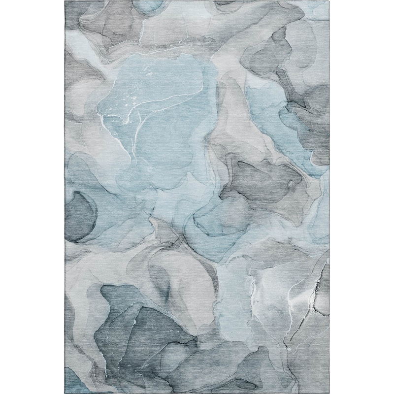 Premium Washable Super Soft Abstract Watercolor Mayfield Rug