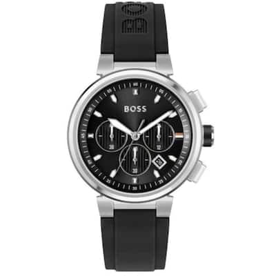Hugo Boss Men's One Black Dial Watch - 1513997 - 6 (36)