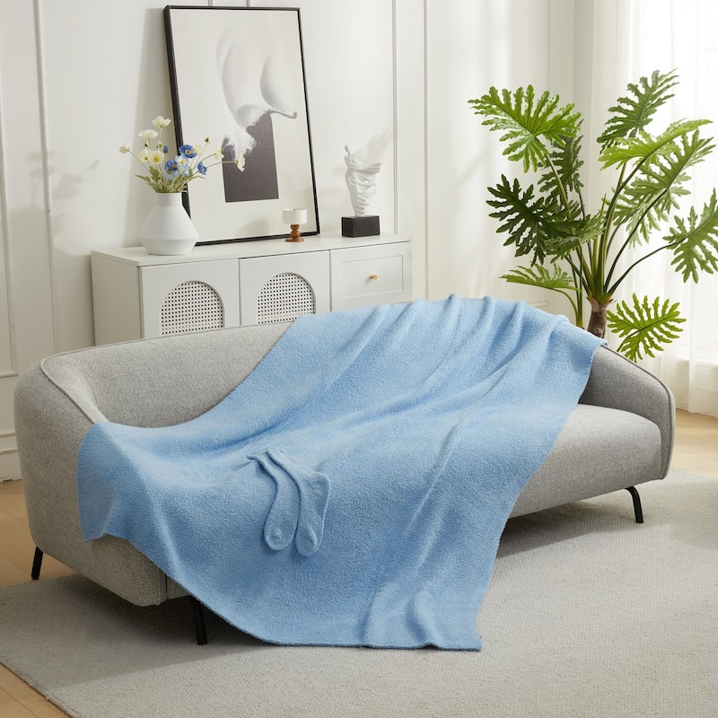 Cozy Potato® Coma Inducer® Blanket with Socks
